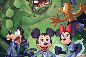 What If Mickey Mouse and Friends became Fantastic Four 1 cover by Chrissie Zullo