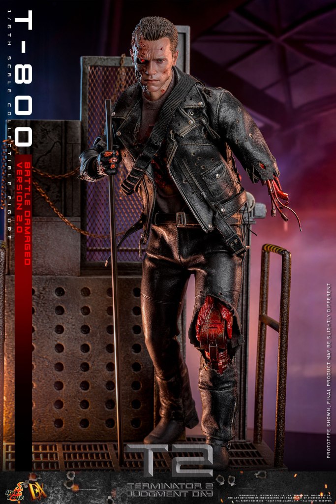 Terminator 2 Battle Damaged Figure Unveiled by Hot Toys