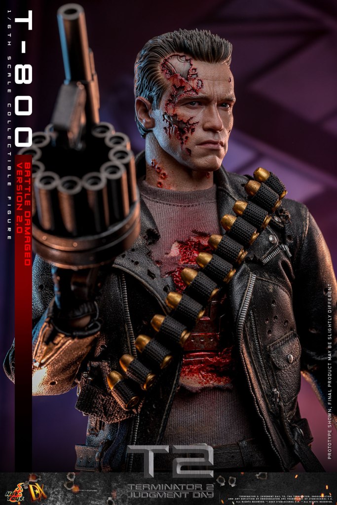 Terminator 2 Battle Damaged Figure Unveiled by Hot Toys