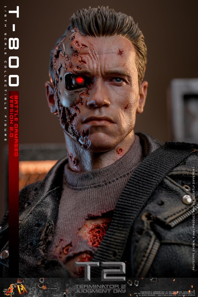 Terminator 2 Battle Damaged Figure Unveiled by Hot Toys