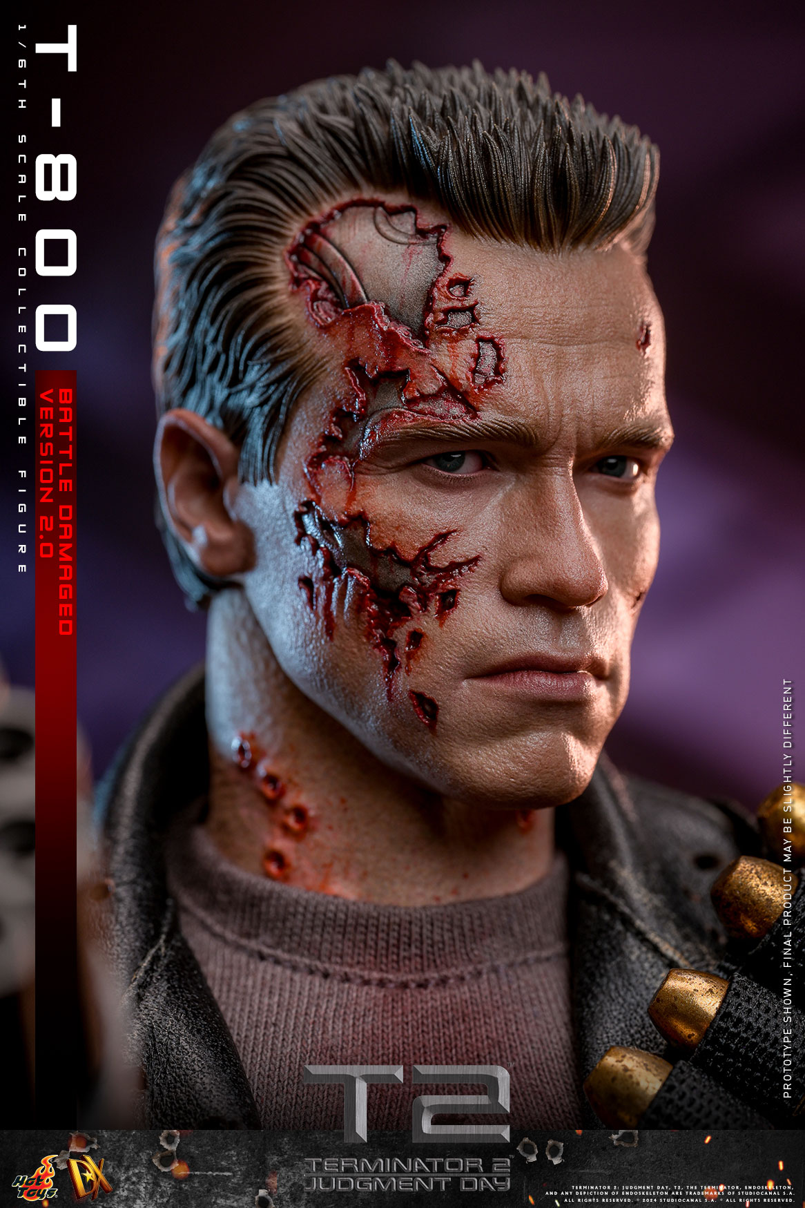 Terminator 2 Battle Damaged Figure Unveiled by Hot Toys