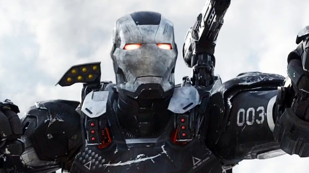 War Machine, as depicted in the MCU.