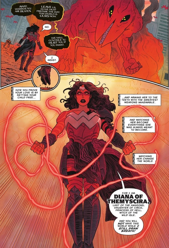 Diana faces demon in Absolute Wonder Woman 1