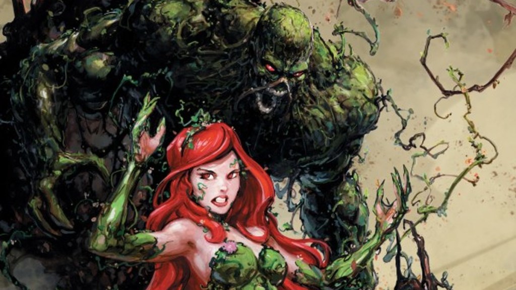 Poison Ivy Swamp Thing Feral Trees Cover by Clayton Crain cropped