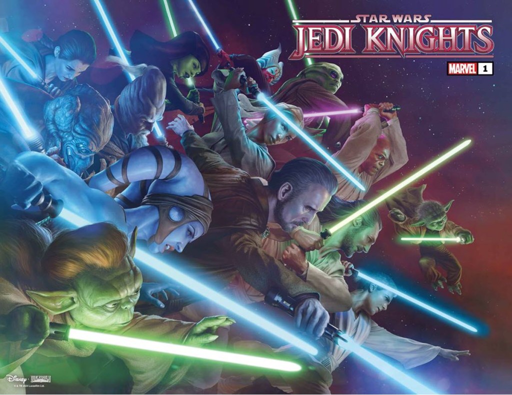 Star Wars Jedi Knights 1 cover by Rahzzah