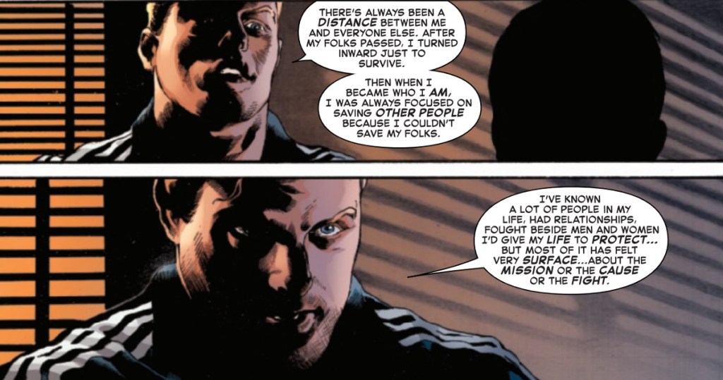 Steve Rogers discusses loneliness in Captain America 14