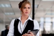 Amy Adams as Lois Lane.