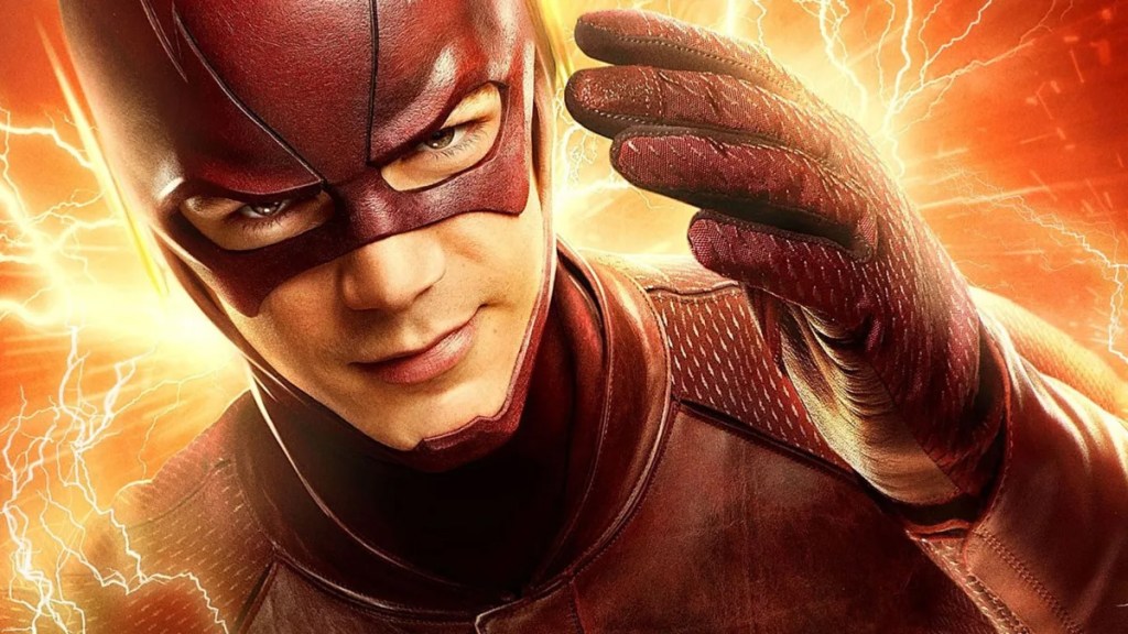 Grant Gustin as The Flash.