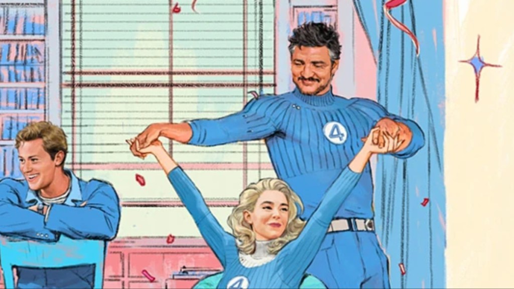 Fantastic Four The First Steps set photos Pedro Pascal Reed Richards