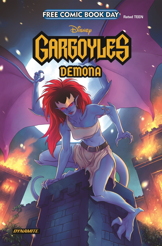 Gargoyles Demona 0 Cover by Meghan Hetrick