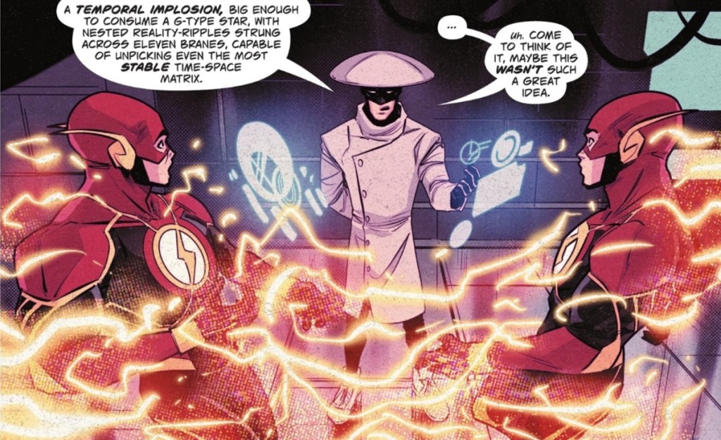 Inspector Pilgrim explains dangers of time clone in The Flash 15