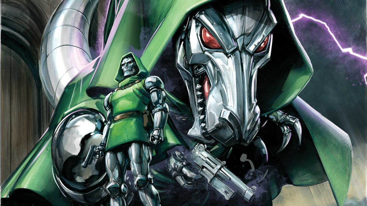 Dinosaur Doctor Doom Returns in One World Under Doom Comic Book