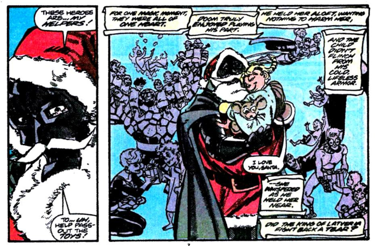 How Doctor Doom Saved Christmas Comic Book Movies and Superhero Movie