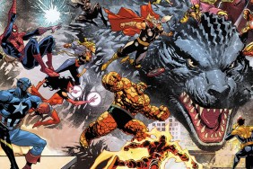 Godzilla vs. Marvel Comics cover