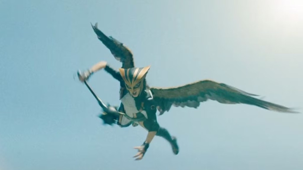 Isabela Merced as Kendra Saunders Hawkgirl in Supermani Trailer