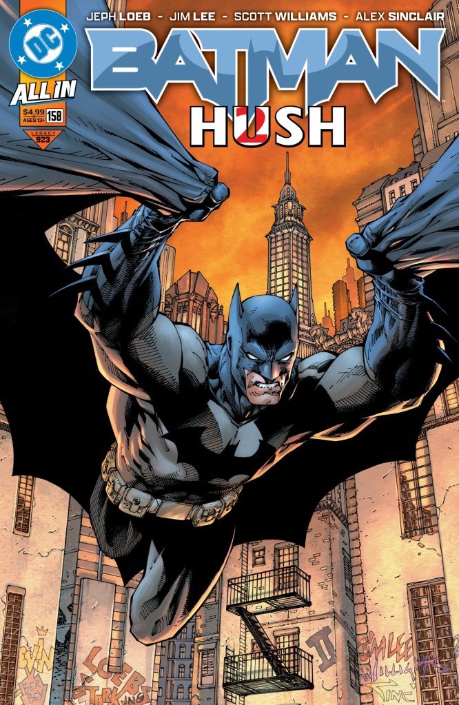 Jim Lee Batman Hush 2 Main Cover