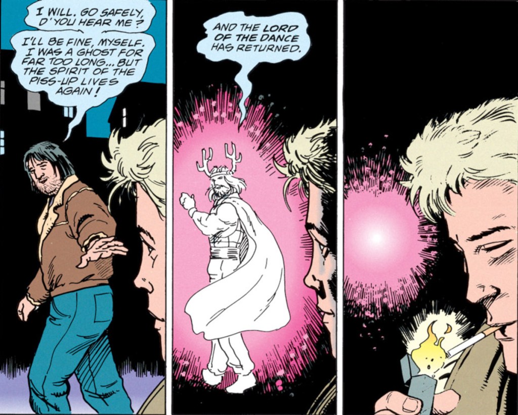 Lord of the Dance healed in Hellblazer 49