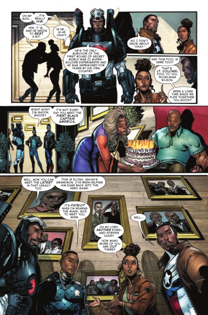 Sam Wilson Captain America 1 Bradley Family History