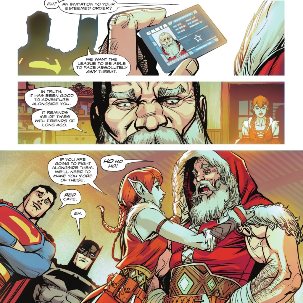 Santa Claus joins Justice League Unlimited