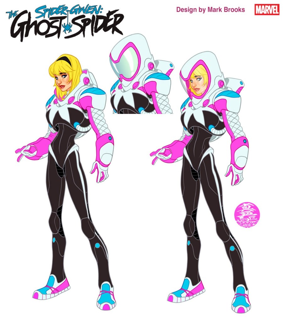 Spider-Gwen Ghost-Spider space suit design