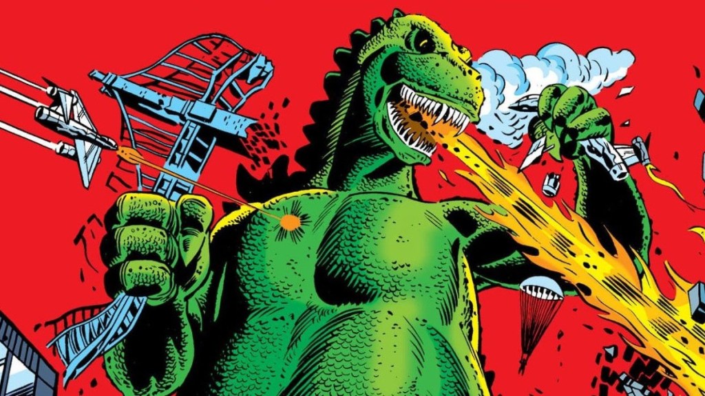 godzilla in classic Marvel Comics