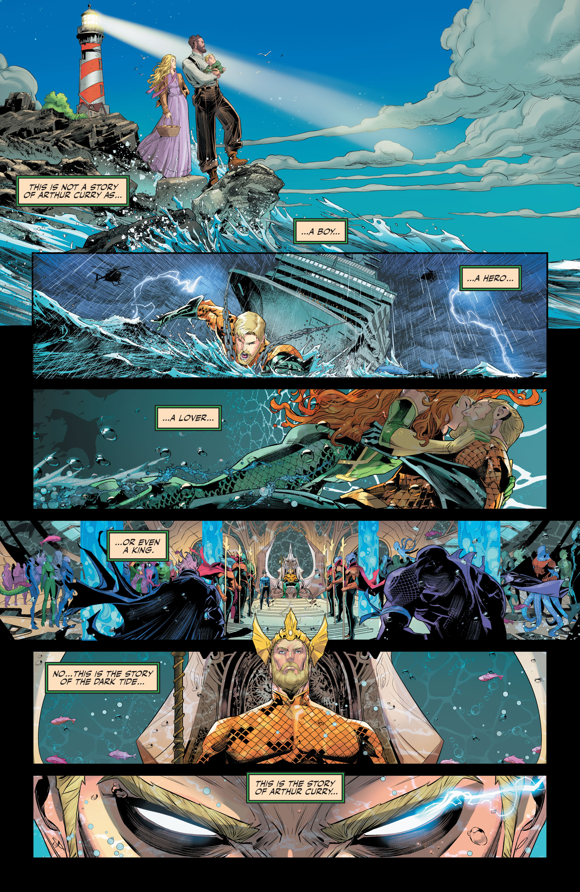 Aquaman #1 Preview Restores The King Of The Seven Seas - Comic Book 