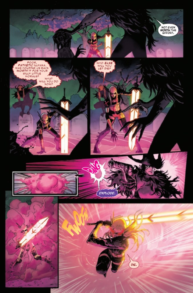 Magik fights head demon in Magik 1