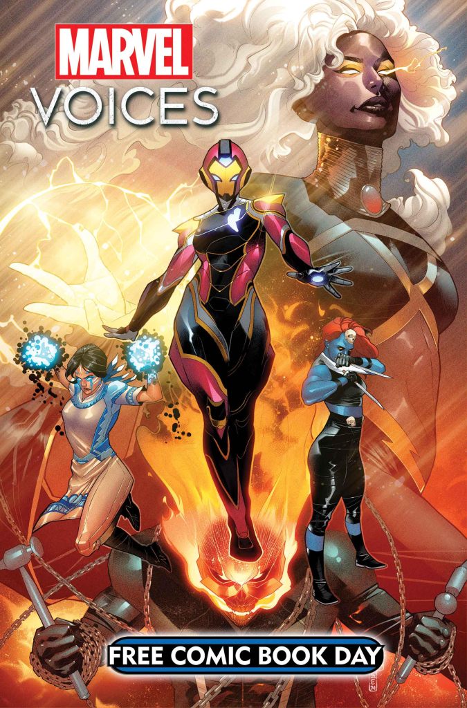 Spider-Man, Ironheart, Darth Vader & More Featured in Marvel Free Comic Book Day 2025 Previews