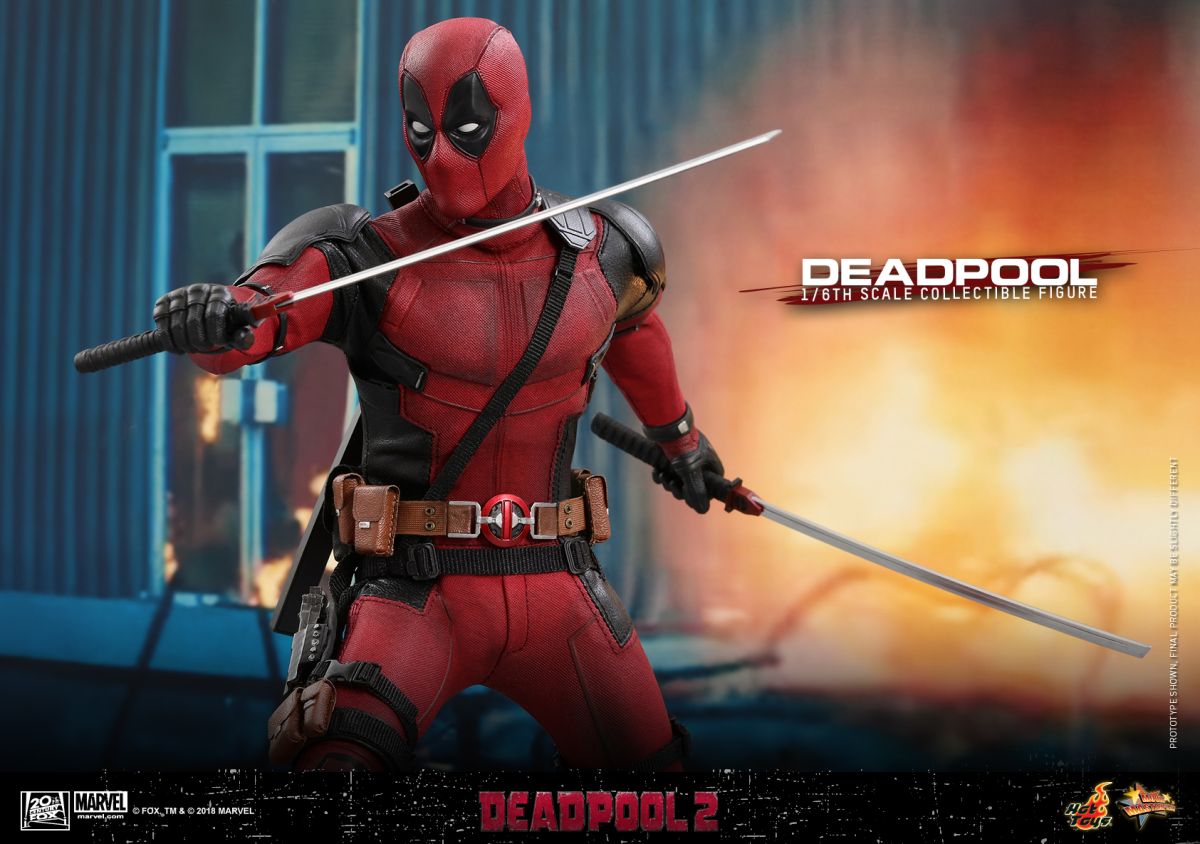 Buy Hot Toys Deadpool 2 Marvel 1/6th Scale Movie Masterpiece Collectible  Dead Pool Figure Online at Low Prices in India - Amazon.in