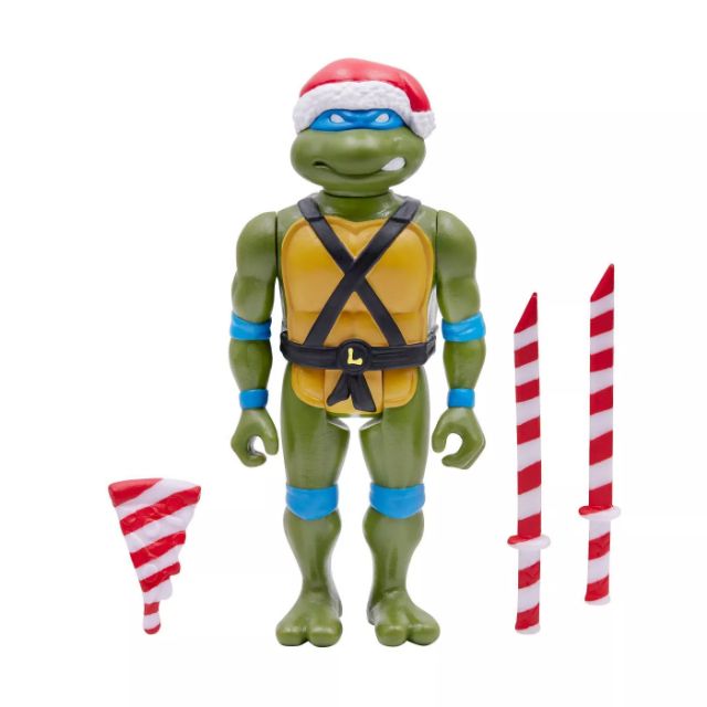 Teenage Mutant Christmas Turtles -- Figures in a Stocking!