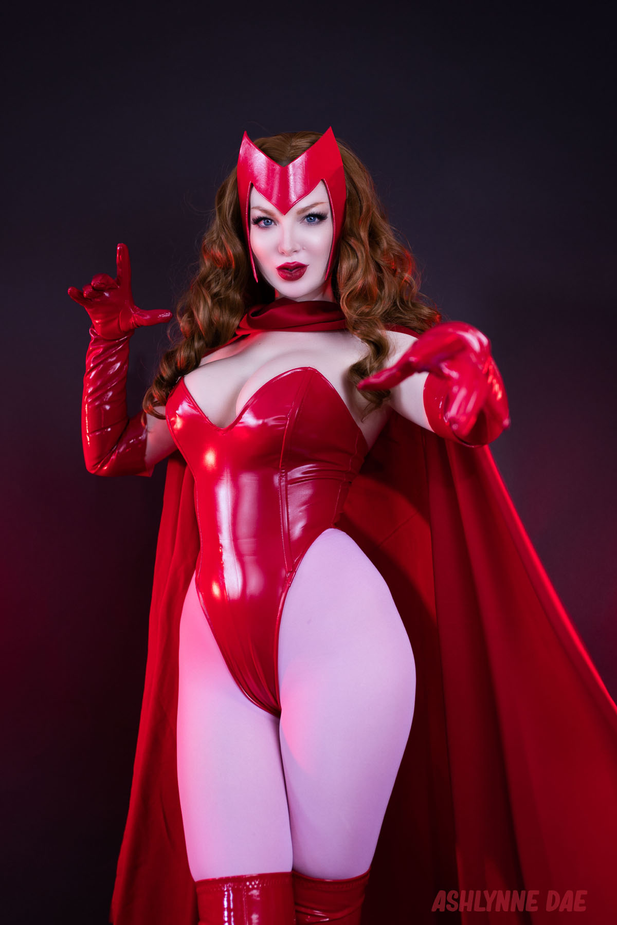 Scarlet witch sexy cosplay